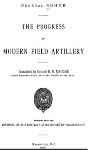 The Progress of Modern Field Artillery – 10121974